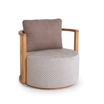 Round Armchair by Sandalyeci