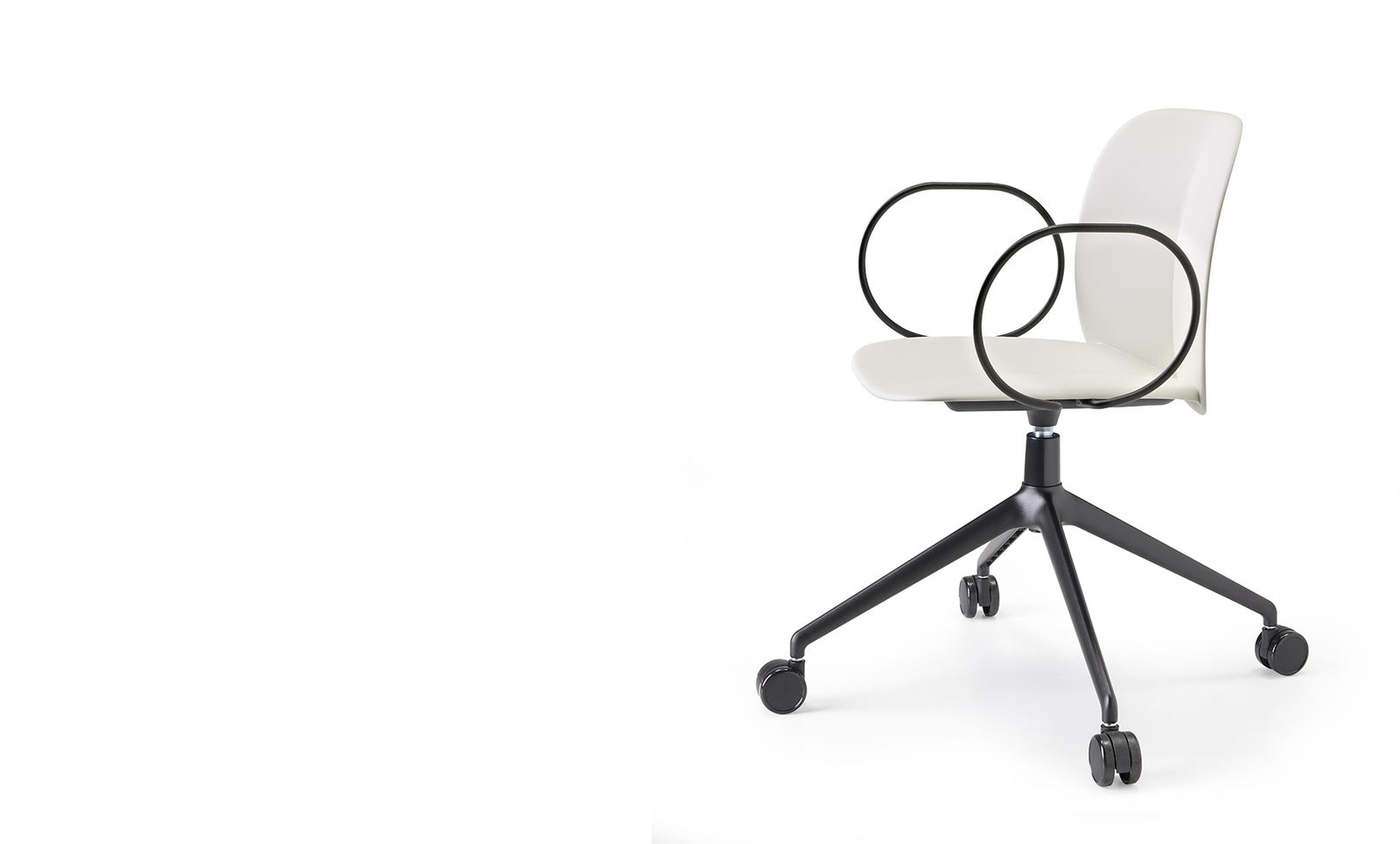 Mentha armchair with castors - S•CAB by Scab Giardino spa
