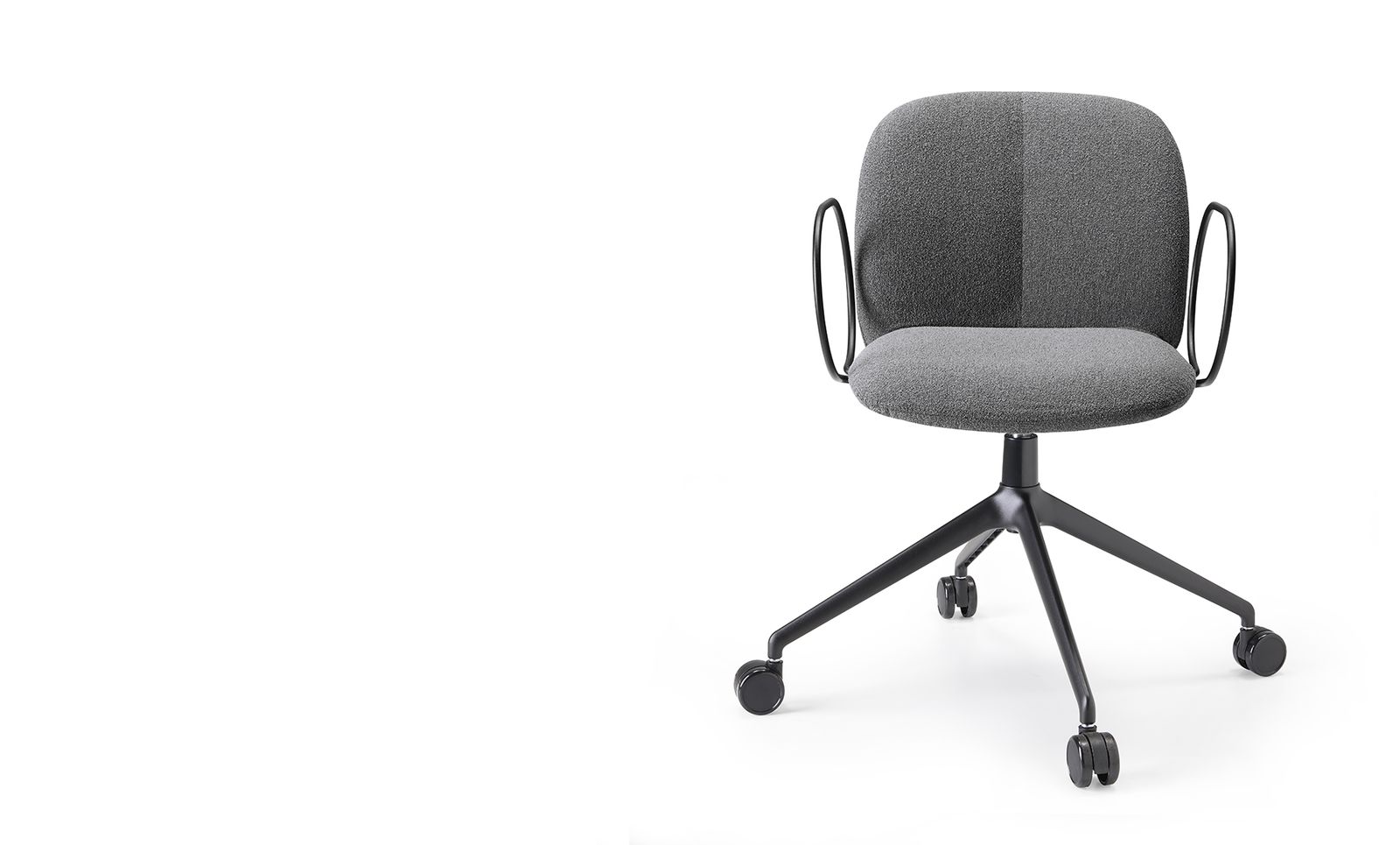 Mentha Pop armchair with castors - S•CAB by Scab Giardino spa