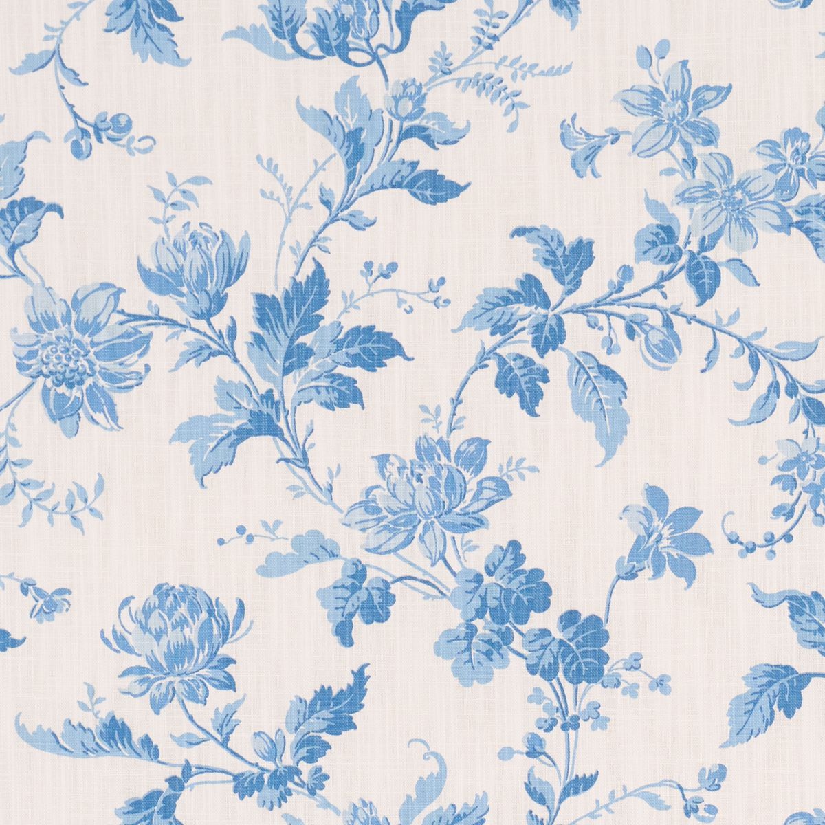 Blomslinga Blue And White by Schumacher