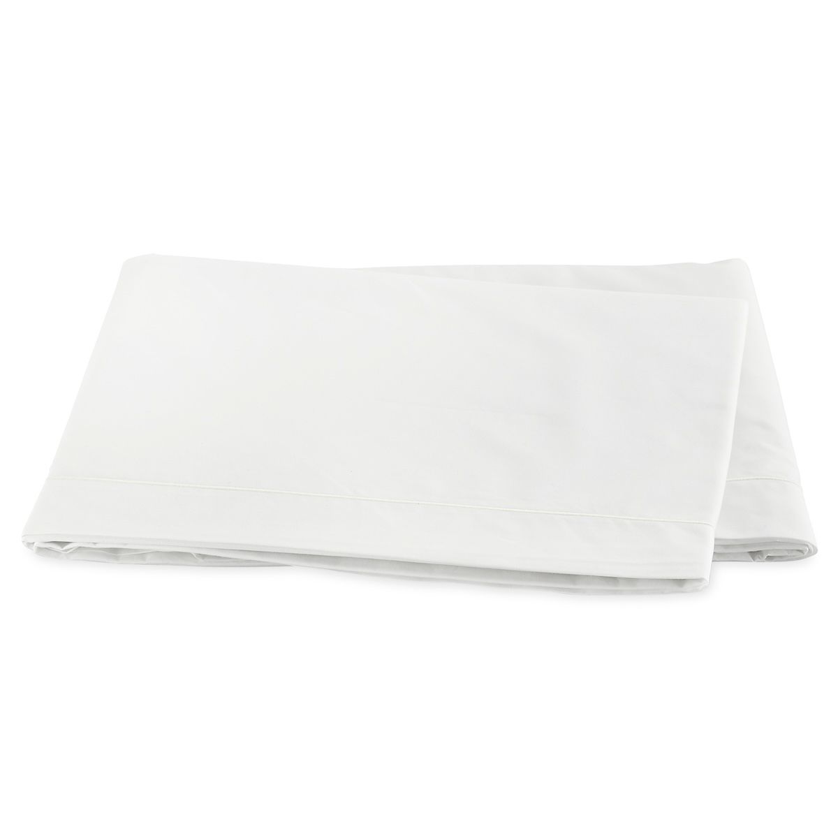 Ceylon Satin Stitch Flat Sheet Bone by Schumacher