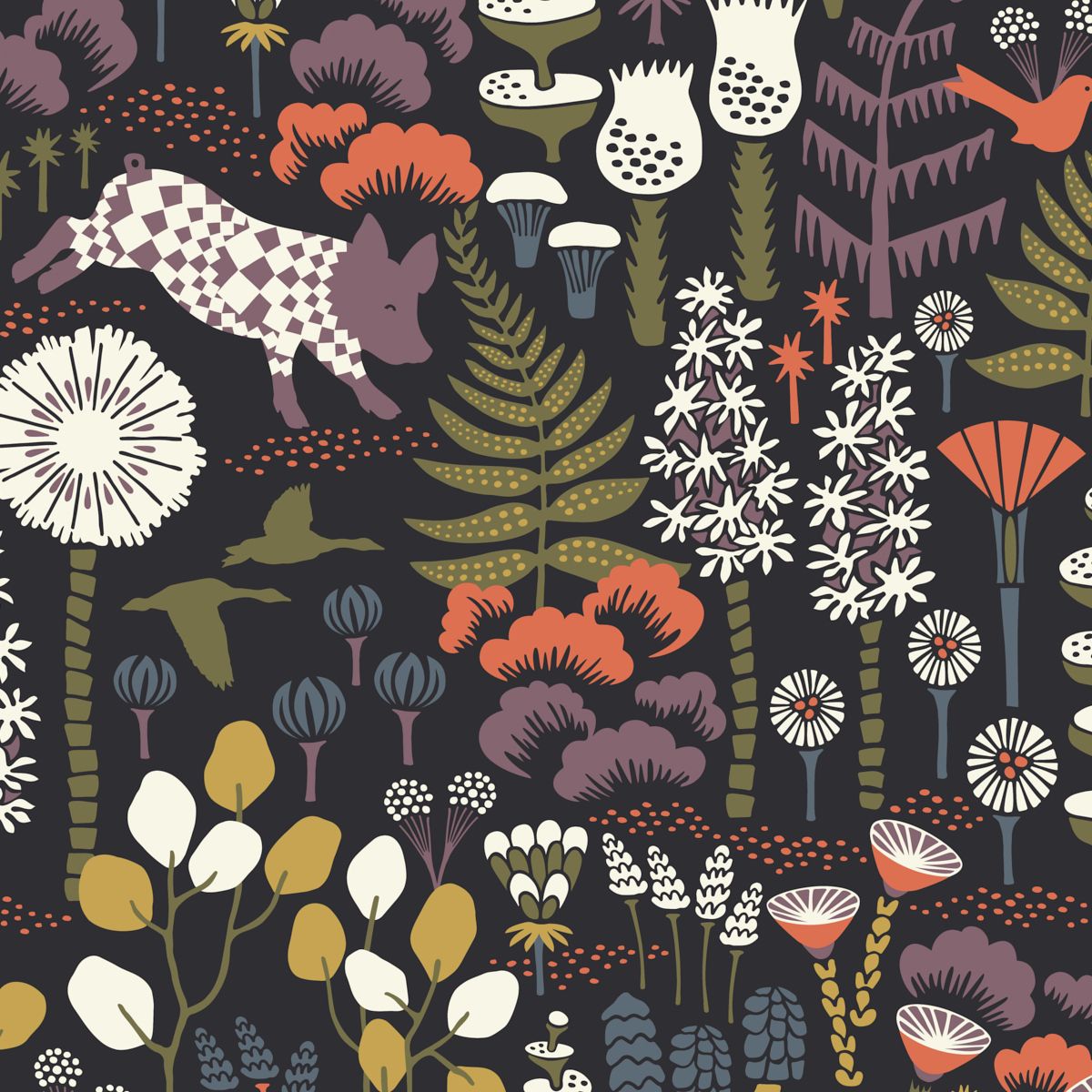 Hoppmosse Midnight by Schumacher