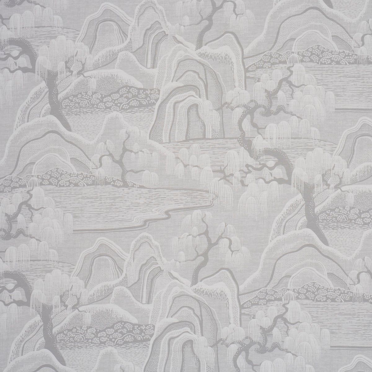 Indigo Garden Grey by Schumacher