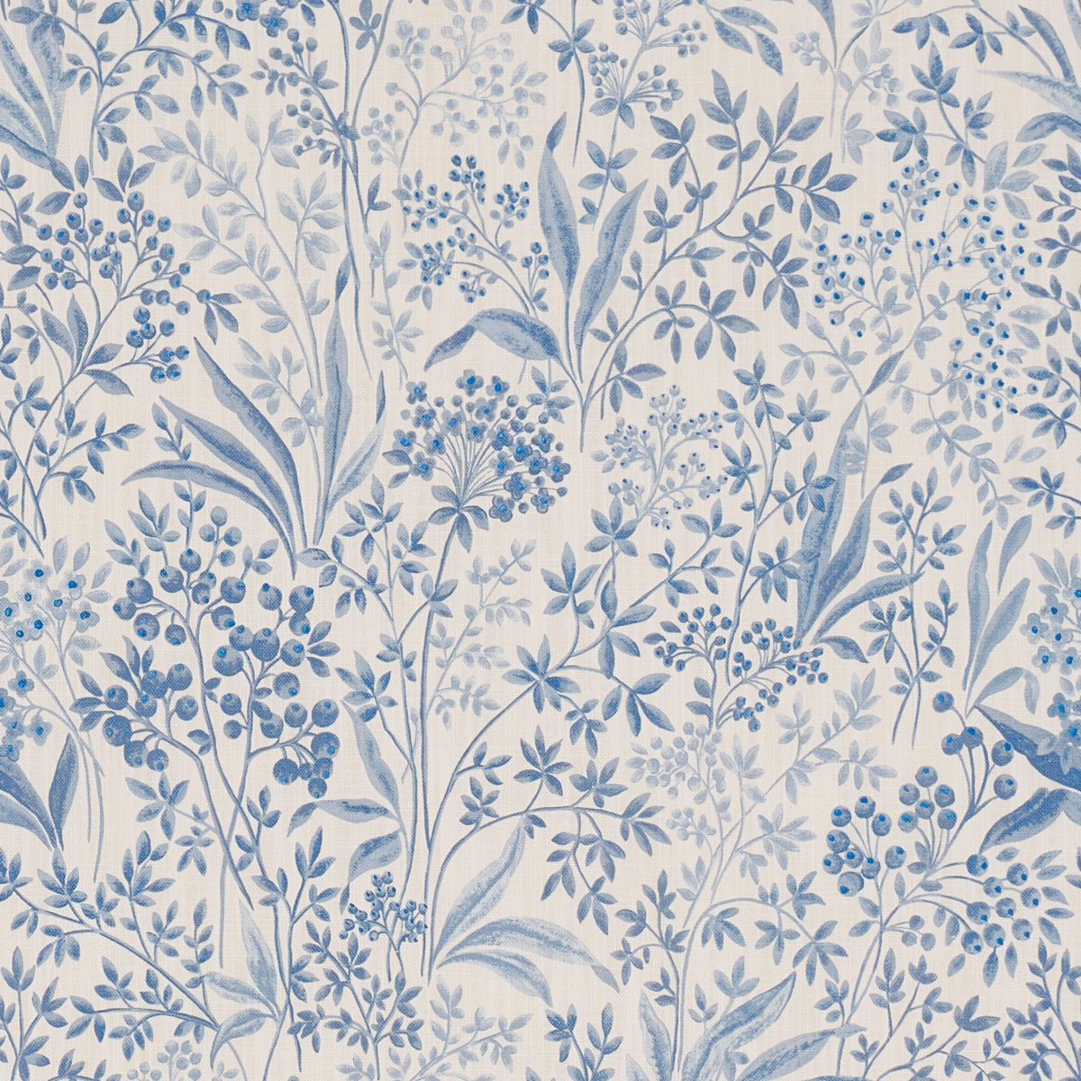 Nocturne Blue And White by Schumacher