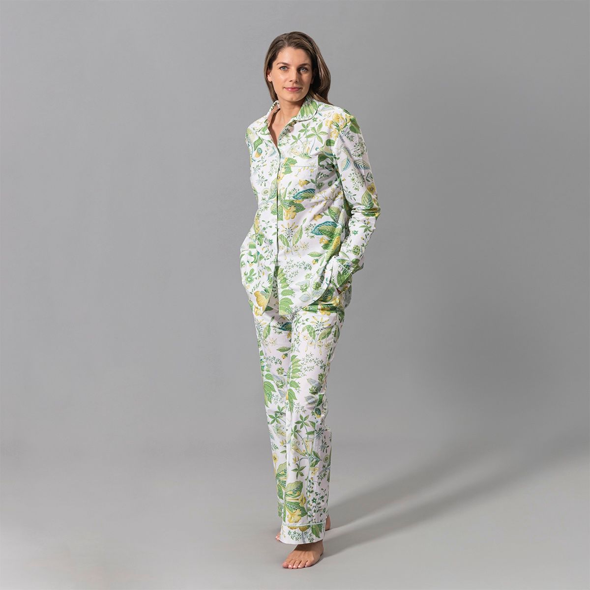 Pomegranate Pajama Set Citrus by Schumacher