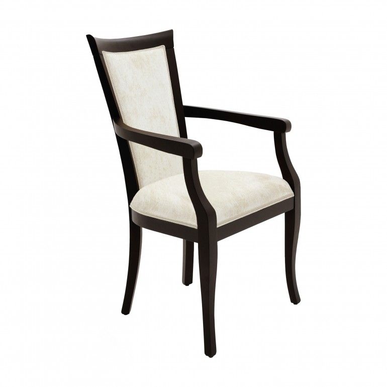 Classic Style Small Armchair Made of Wood Milano by Sevensedie