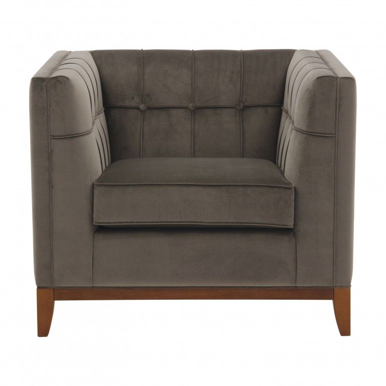 Contemporary Style Armchair Made of Wood Lixis by Sevensedie