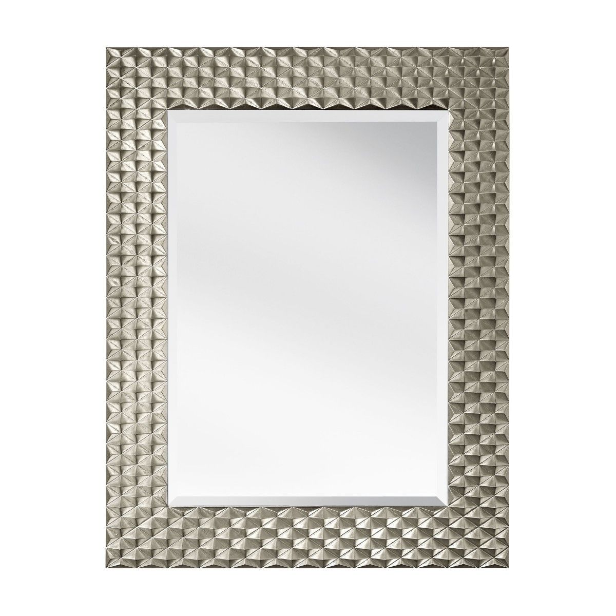 Italian Mirror with Silver Leaf Frame STEFANIA by Sevensedie by Sevensedie