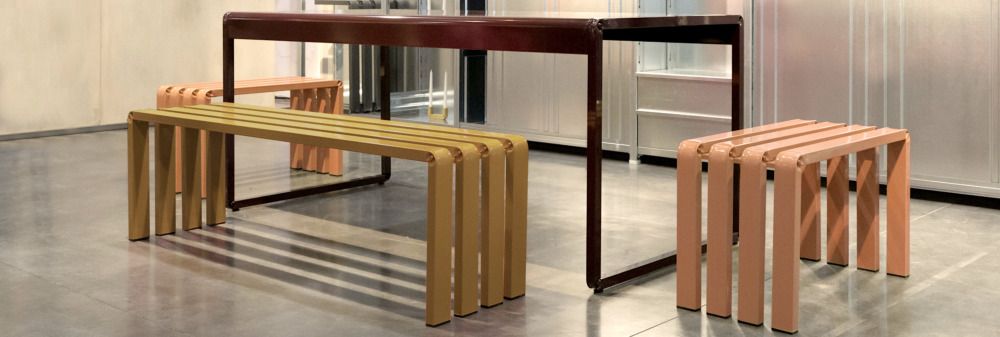 Tavoli di Design in Metallo Minimal e Industrial by Situér