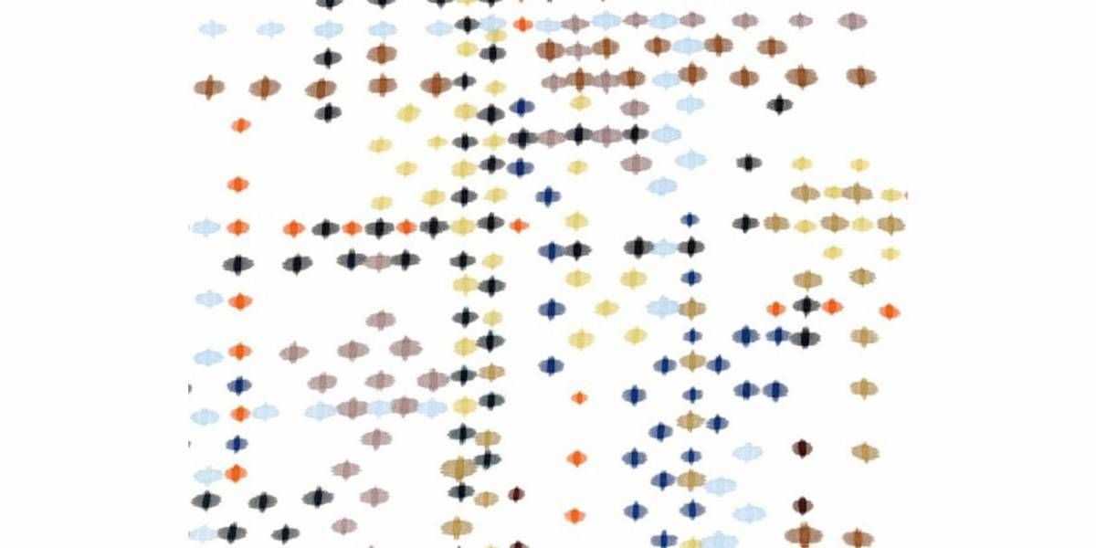 Ikat Dot Wallcovering by Steelcase