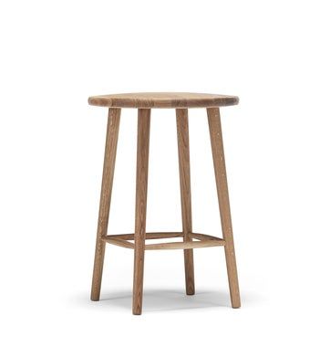 Miss Button Bar stool H62 | Oak by Stolab