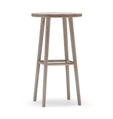 Miss Button Bar stool H78 | Oak by Stolab