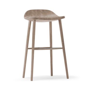 Miss Holly Bar stool H78 | Oak by Stolab