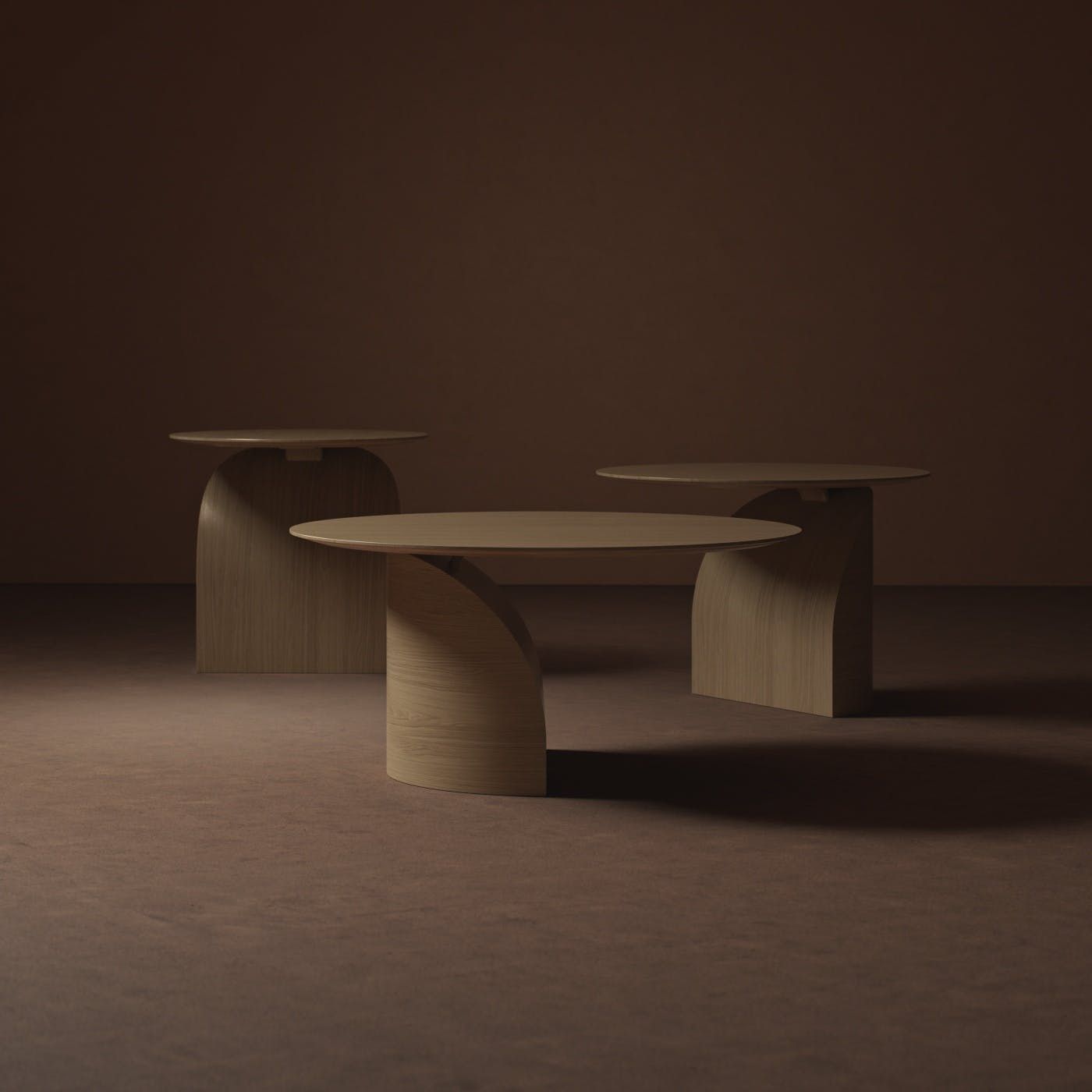Savoa Coffee table height 45 cm by Swedese