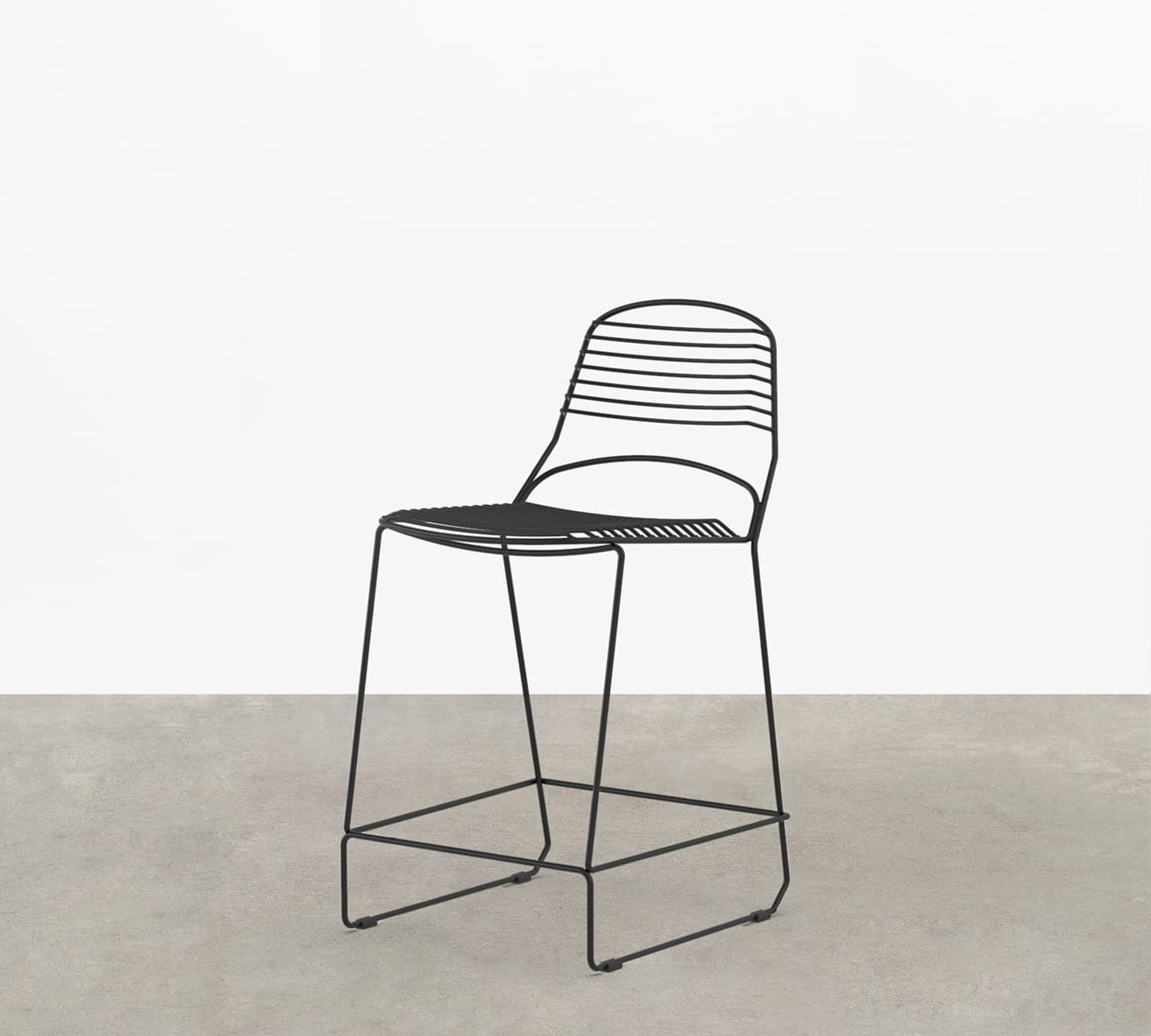 Jak Barstool | Premium Outdoor Metal Barstool | Made by Tait. by Tait