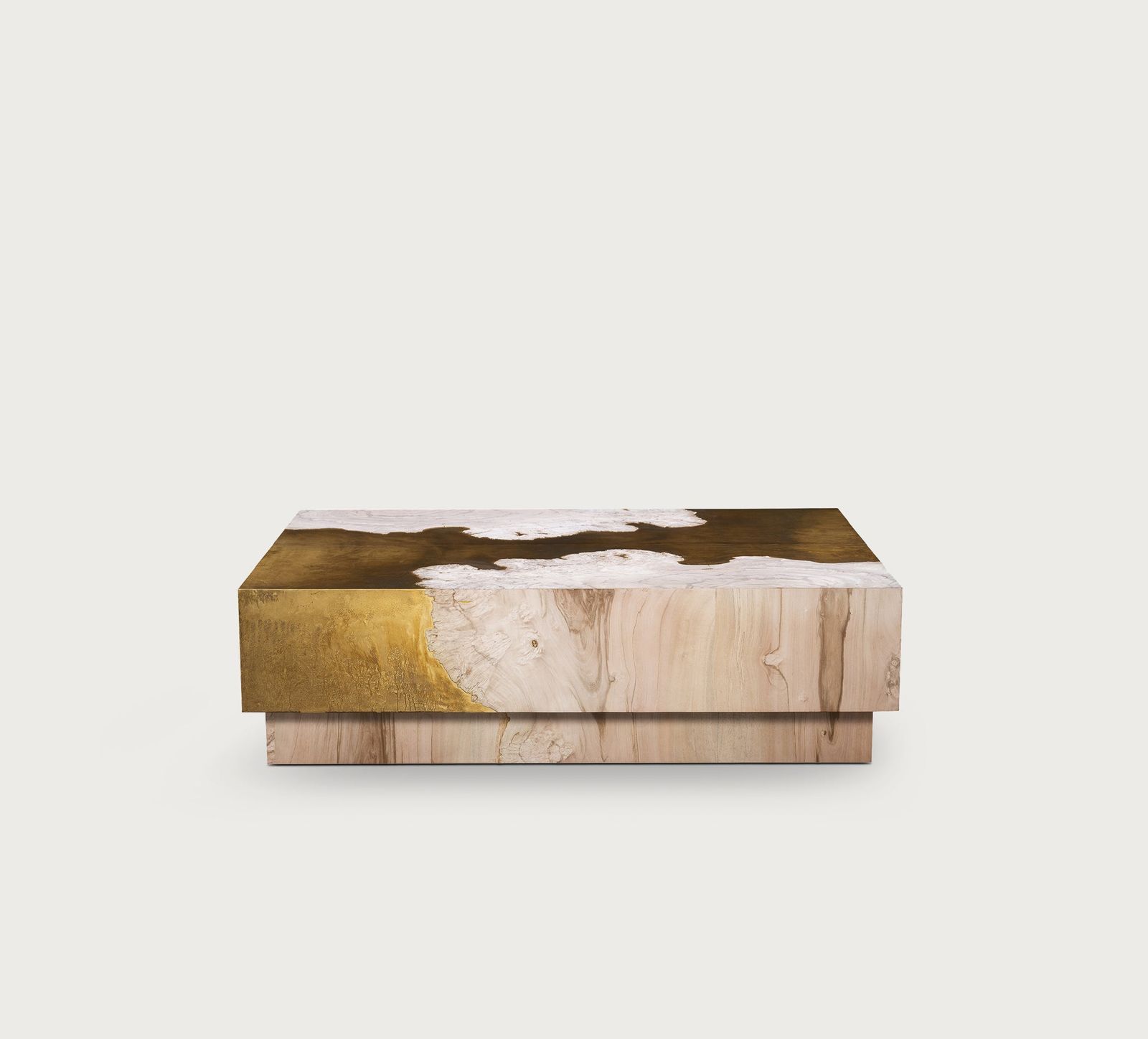 Taracea Furniture Aurum Brass Coffee Table by Taracea