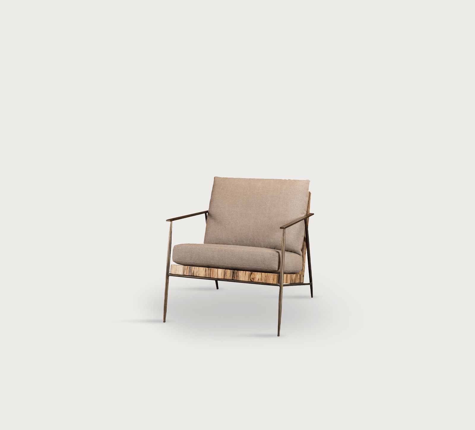 Taracea Furniture Raya Palografico Lounge Chair by Taracea
