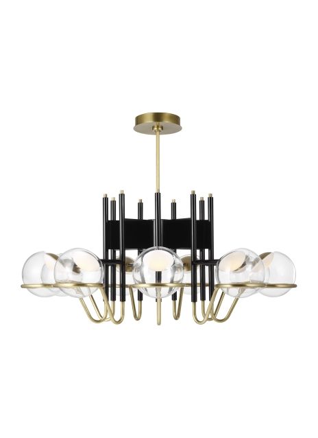 Crosby Large Chandelier Details by Tech Lighting