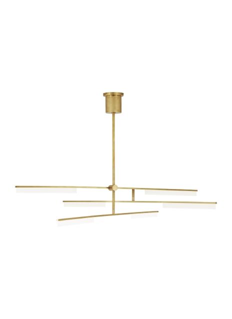 Klee 6-Light Chandelier Details by Tech Lighting