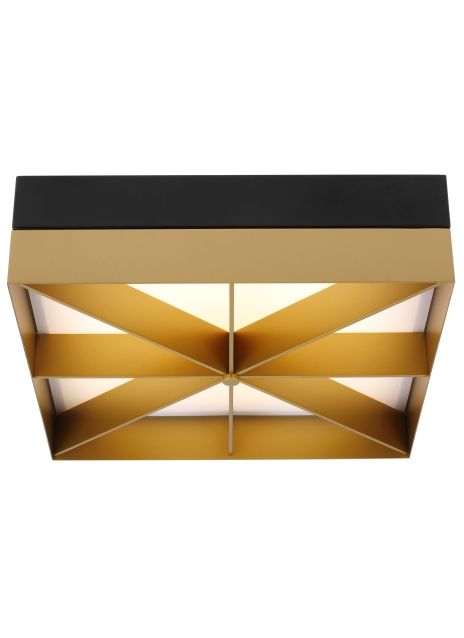 Loom 14 Flush Square Details by Tech Lighting
