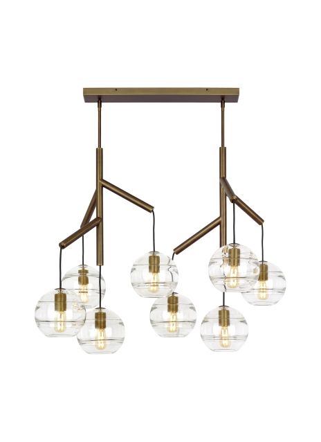 Sedona Double Chandelier Details by Tech Lighting