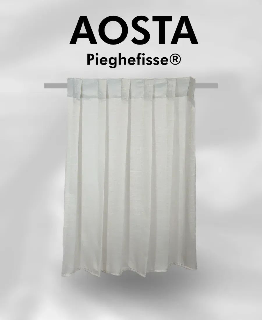 Aosta - Pieghefisse® – Pleated blind by Tendagi®