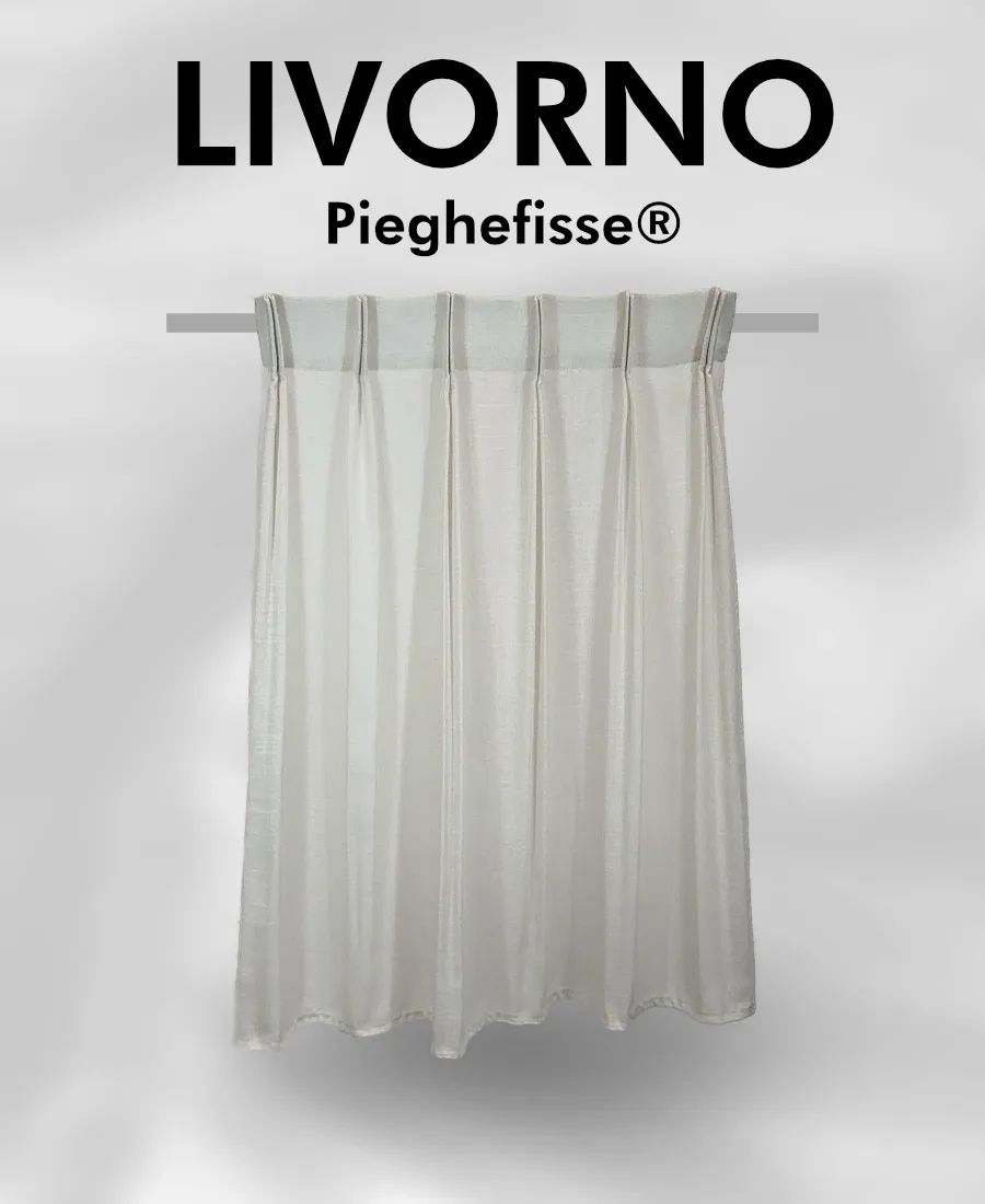 Livorno - Pieghefisse® – Pleated blind by Tendagi®