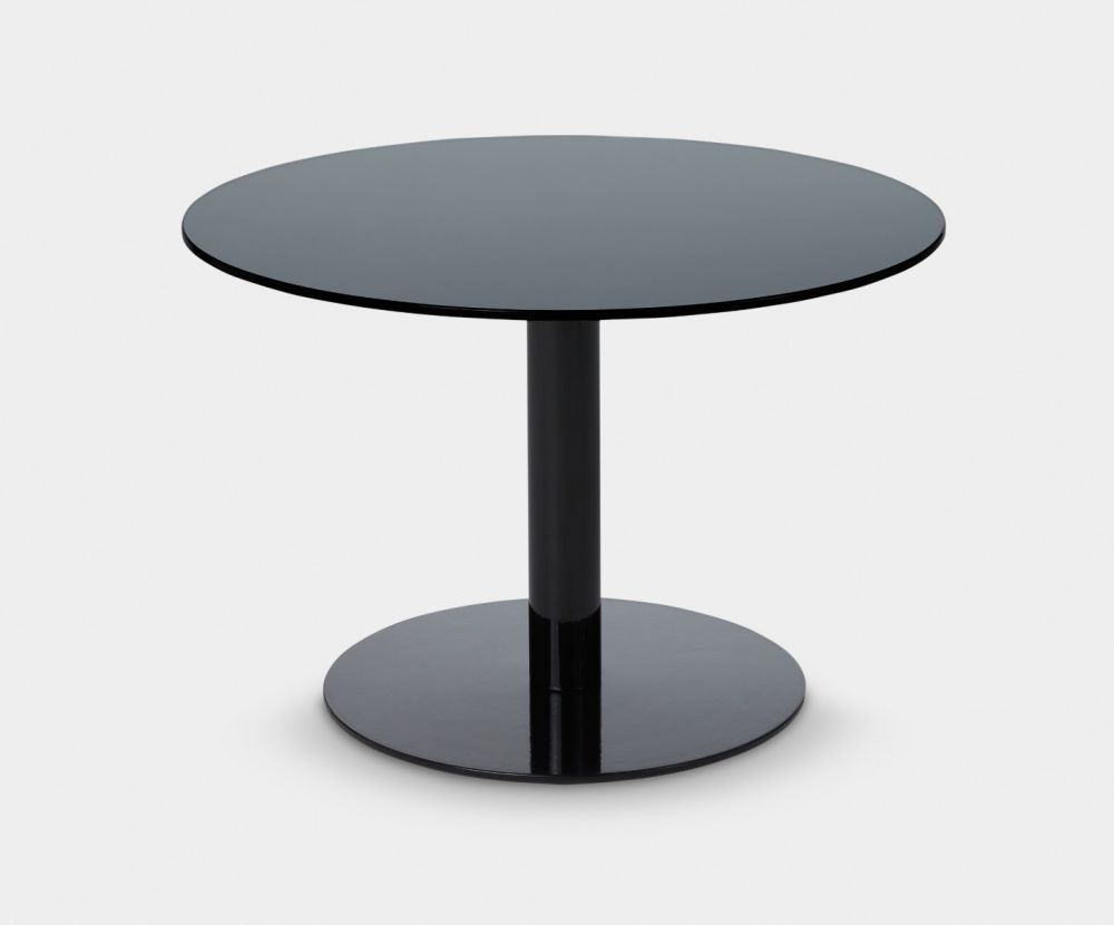 Flash Table Circle Black by Tom Dixon