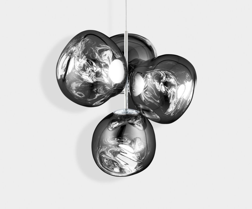 Melt LED Chandelier Small by Tom Dixon