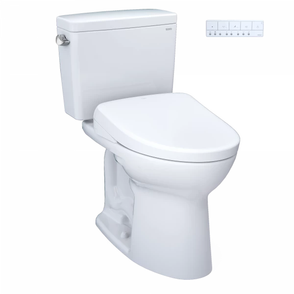 Drake® WASHLET®+ S7 Two-Piece Toilet - 1.6 GPF - Universal Height by Toto USA