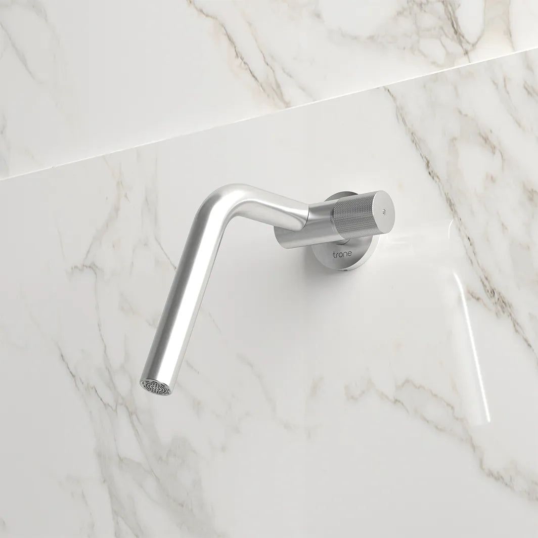 Trone - Arc, the wall-mounted mixer tap with minimalist elegance by Trone