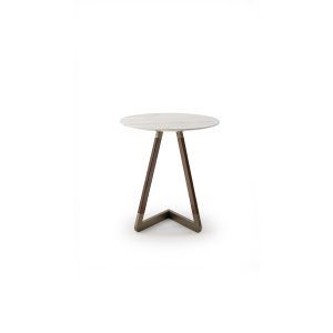 Drum side table by Turri