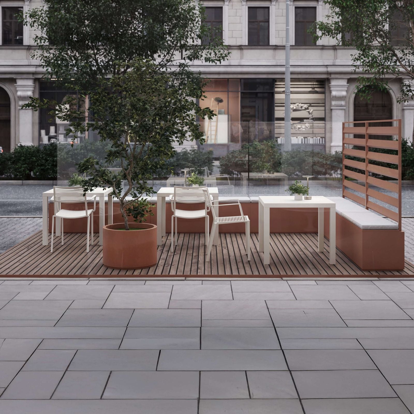 Unosider Flora Cylindrical Planters by UNOSIDER