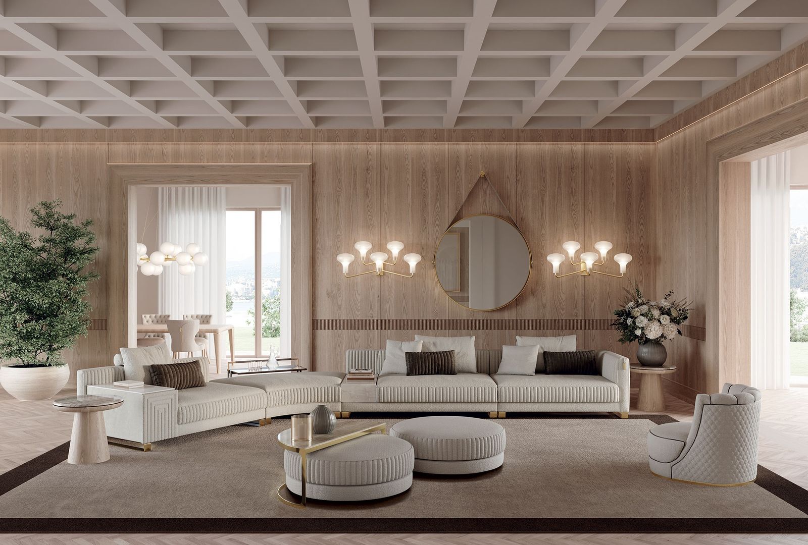 Brandolini - Modular and sectional sofa - VF Design Studio by Vittoria Frigerio