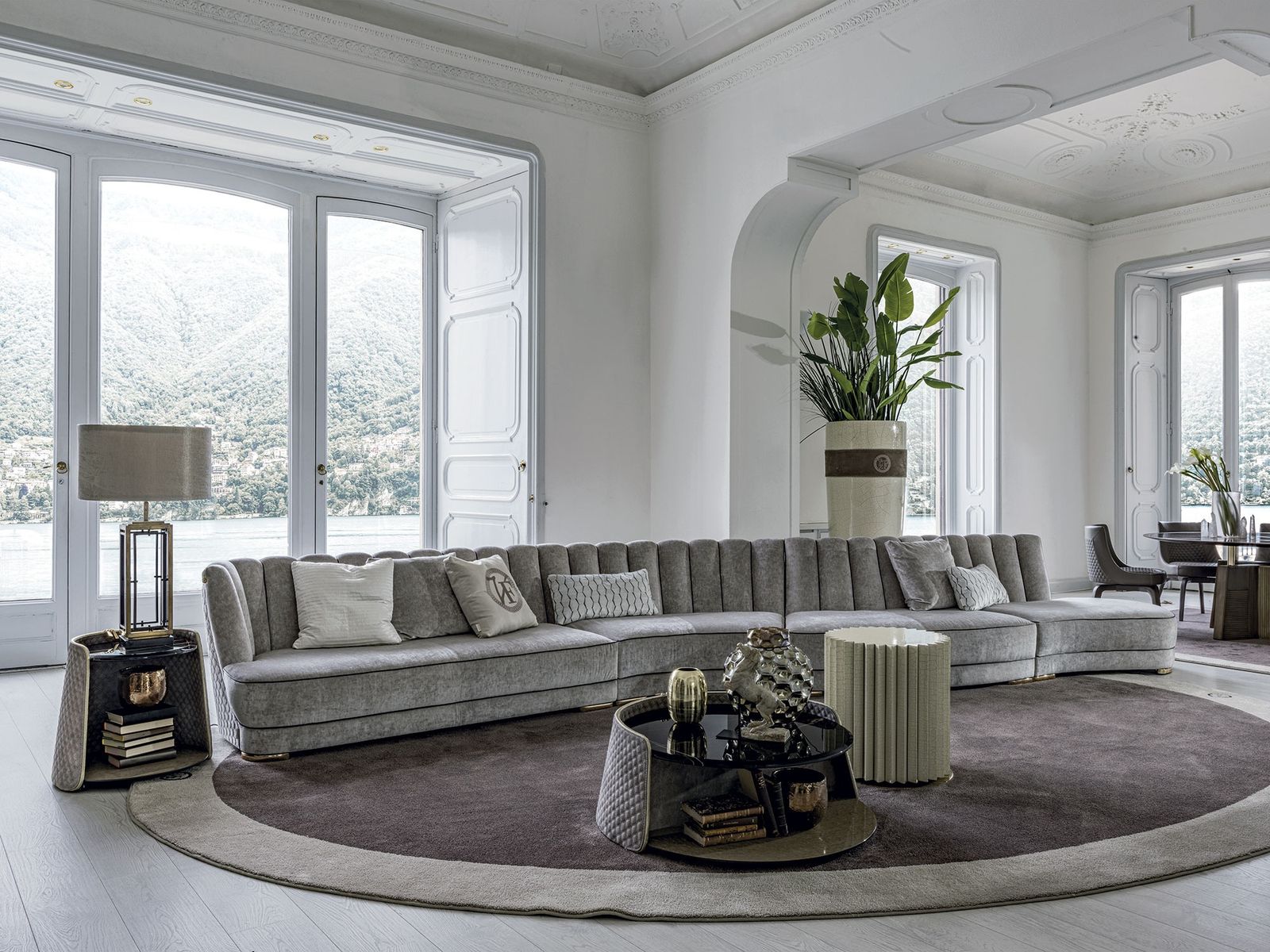 Farnese - Modular and sectional sofa - Gianfranco Frigerio by Vittoria Frigerio