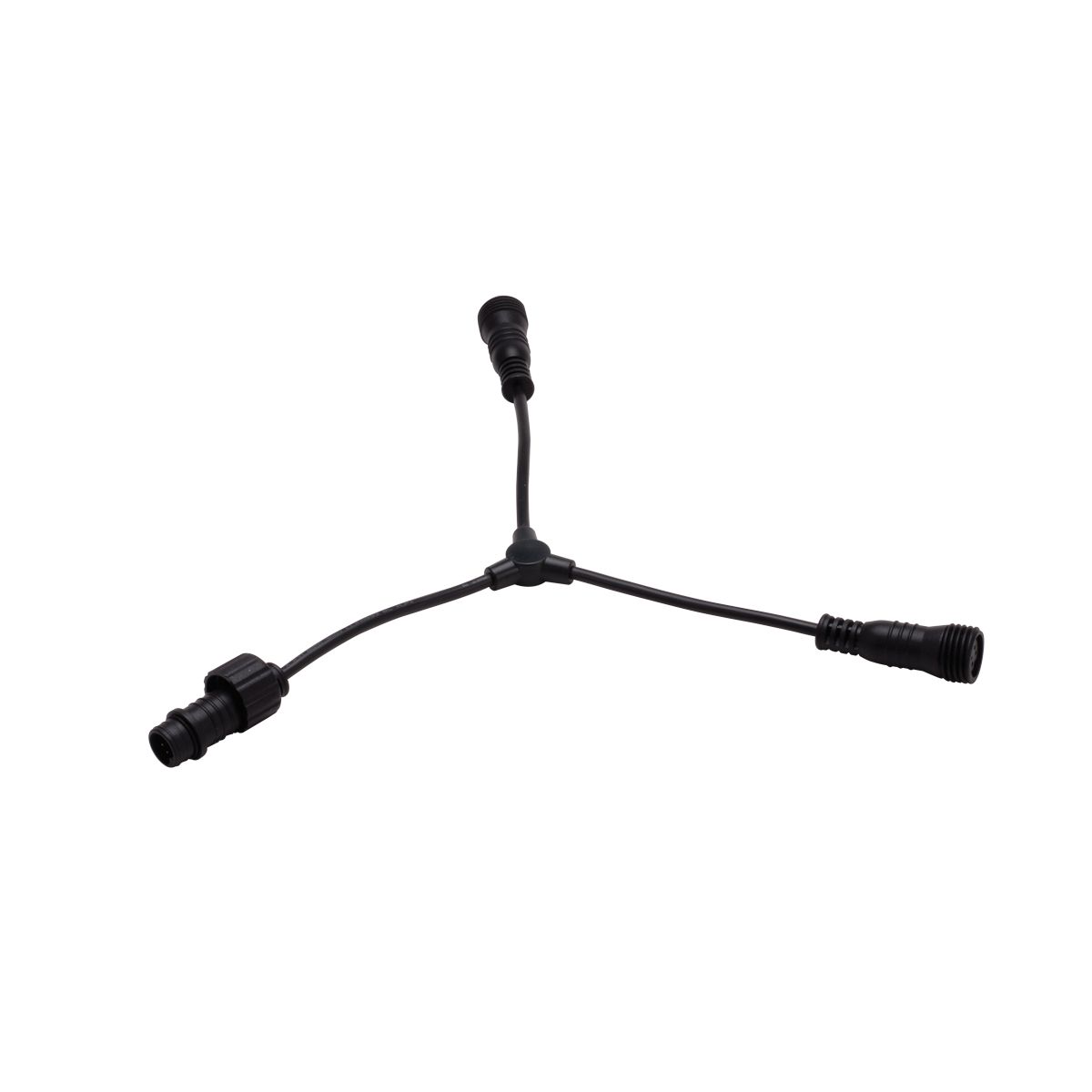 12V Outdoor Landscape Tape Lighting Accessories 3 Way "Y" Connector by WAC Lighting