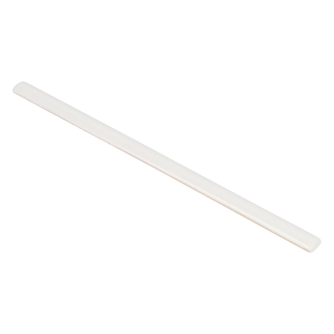 Cafe Milk Crackle Demi Bullnose 1/2x12 by Walker Zanger