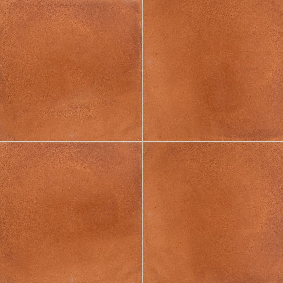 Ceramica Alhambra Spanish Cotto Unglazed 13x13 by Walker Zanger