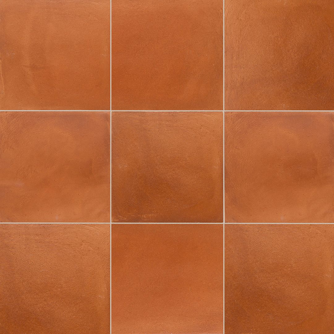 Ceramica Alhambra Spanish Cotto Unglazed 8-1/4x8-1/4 by Walker Zanger