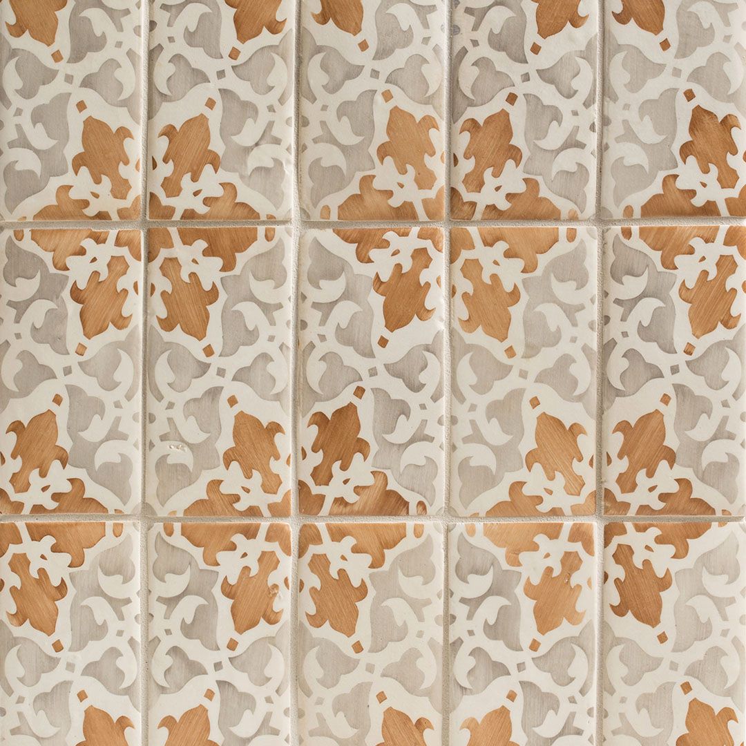 Duquesa Alexandra Ambra Deco 3x6 Matte by Walker Zanger