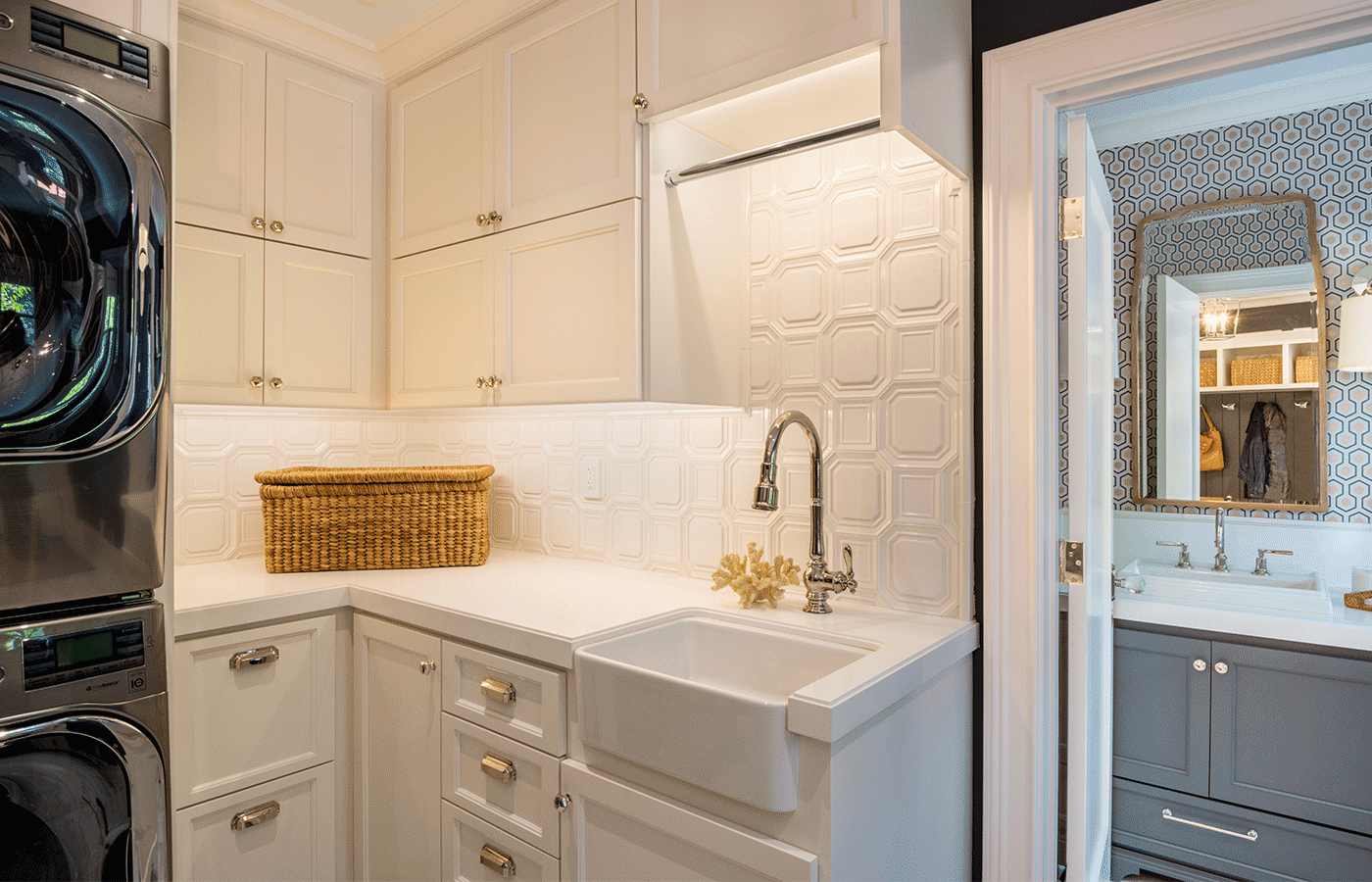 Laundry Room Luxe by Walker Zanger
