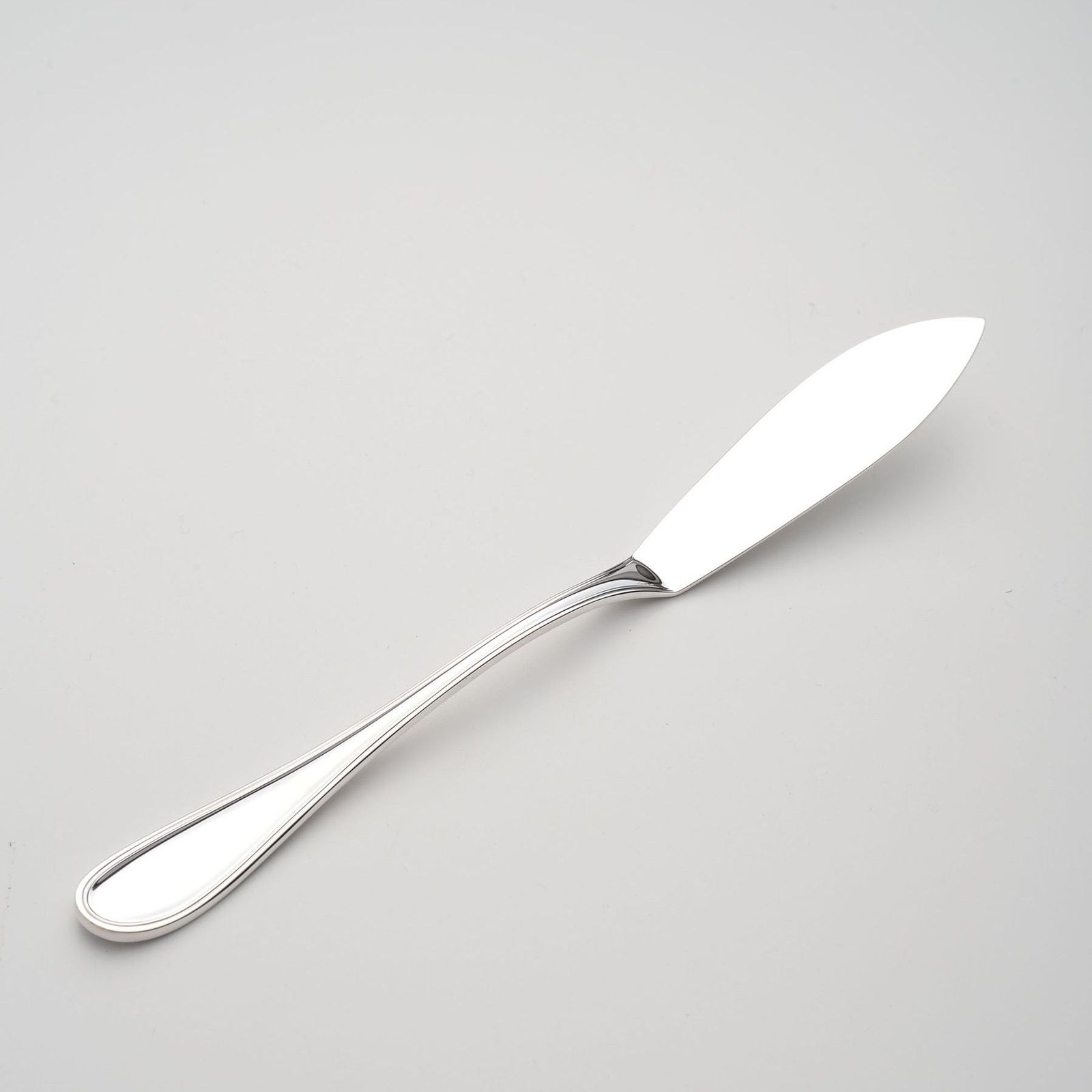 Fischmesser Schwedisch Faden 925 Sterlingsilber by Wilkens