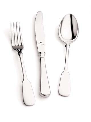 Fischvorlegemesser Spaten 925 Sterlingsilber by Wilkens