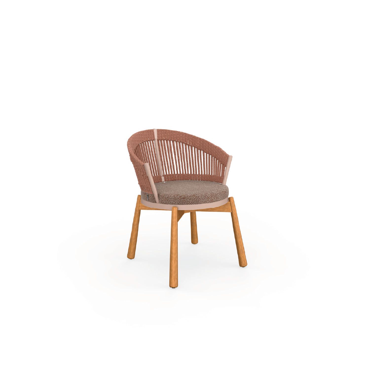 Turtle Chair Teak Legs by YAAZ