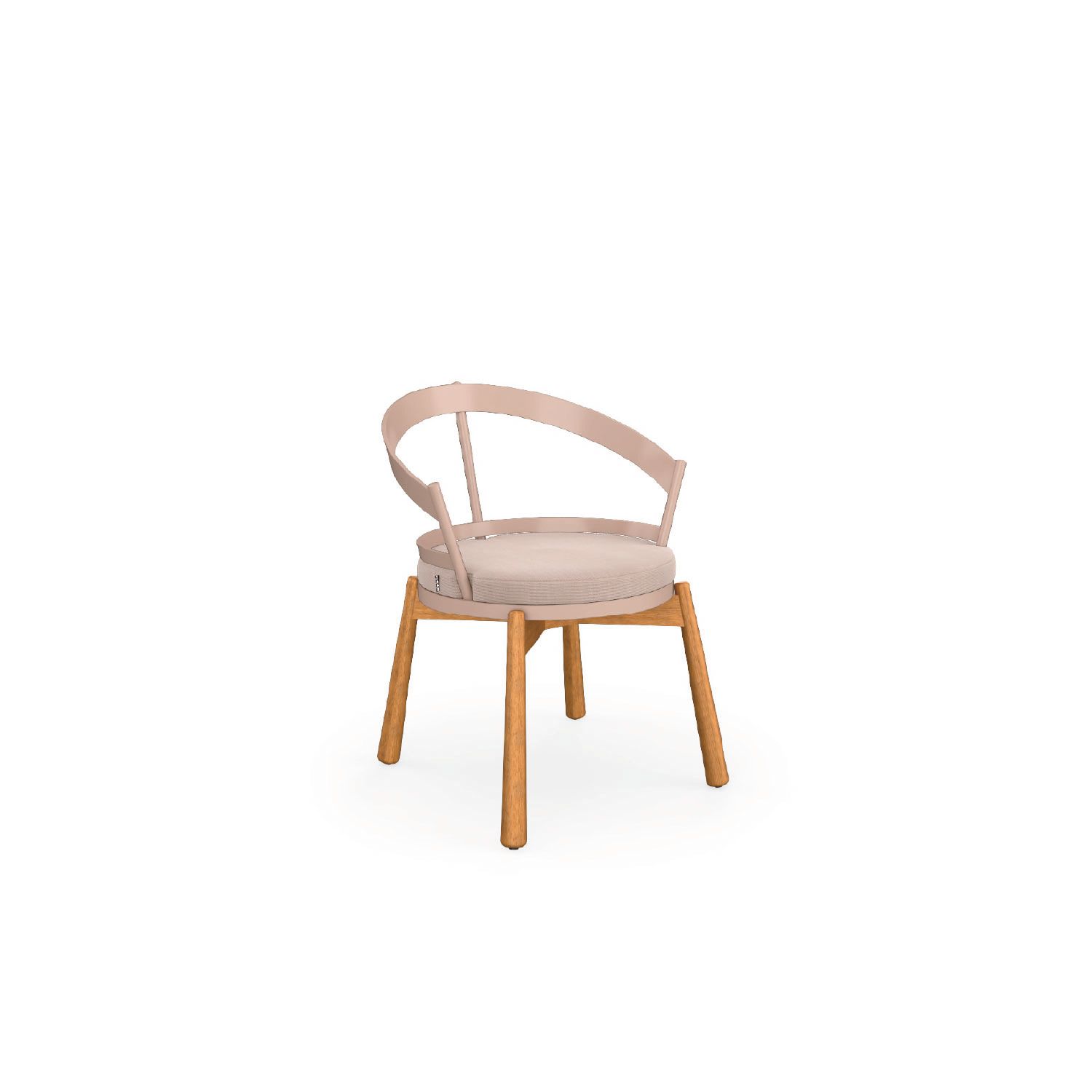 Turtle S Chair Teak Legs by YAAZ