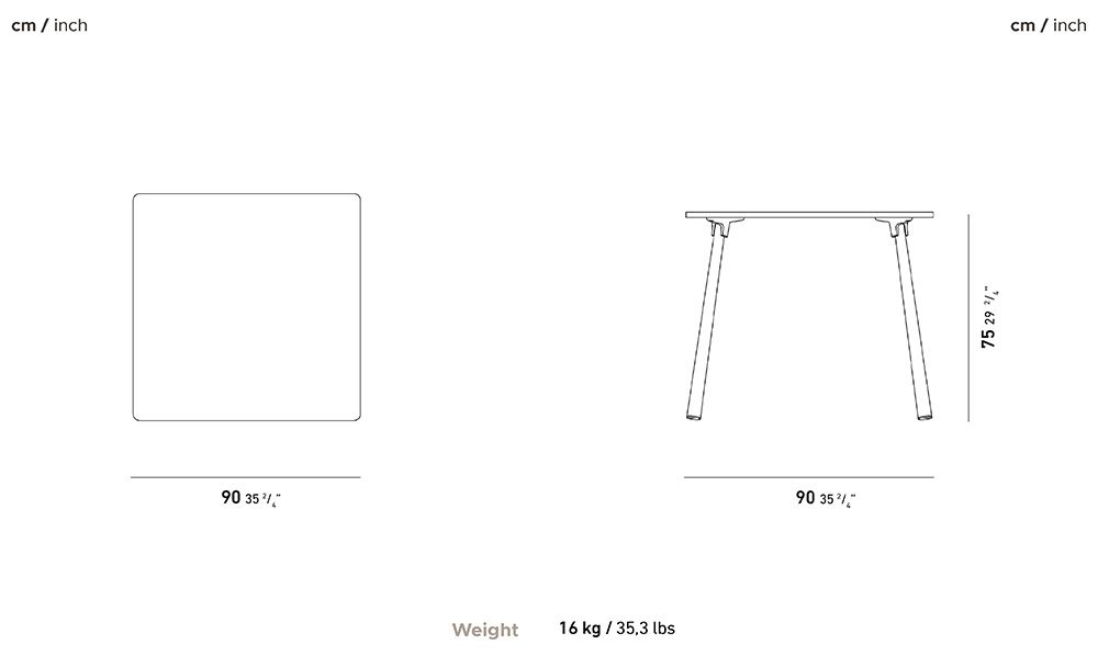 Turtle Table by YAAZ