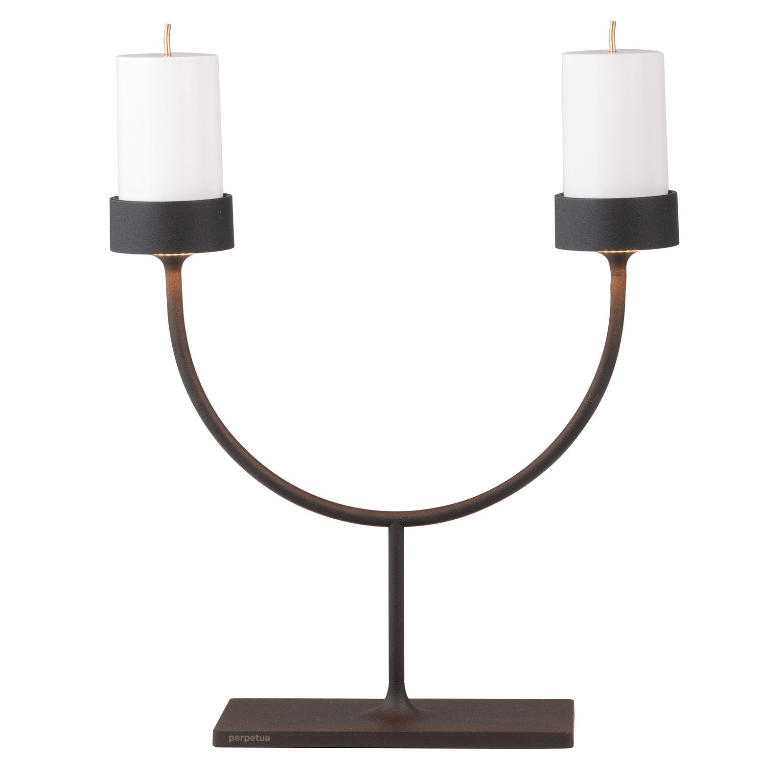 Perpetua double table lamp by Zafferano