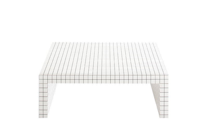 Quaderna 656 Coffee Table by Zanotta