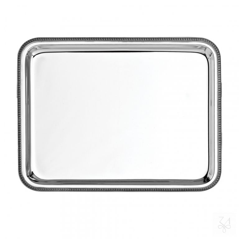 Rectangular Tray - Model Impero - 45x35cm - Without Handles by Zaramella Argenti srl