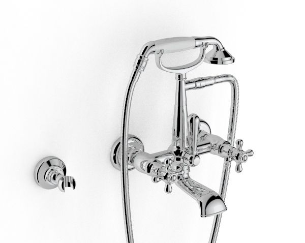 802 - Wall-mounted bathtub set by ZAZZERI